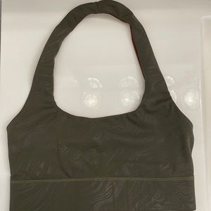 Fabletics Harlow Rebersible Halter Top Sports Bra Medium